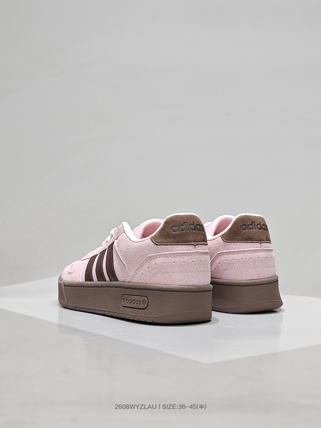 Adidas D-PAD Classic — Pink / Silver view 3