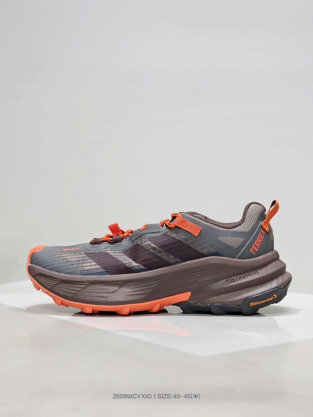 Adidas Terrex Freehiker SL GTX — Charcoal / Coral view 1