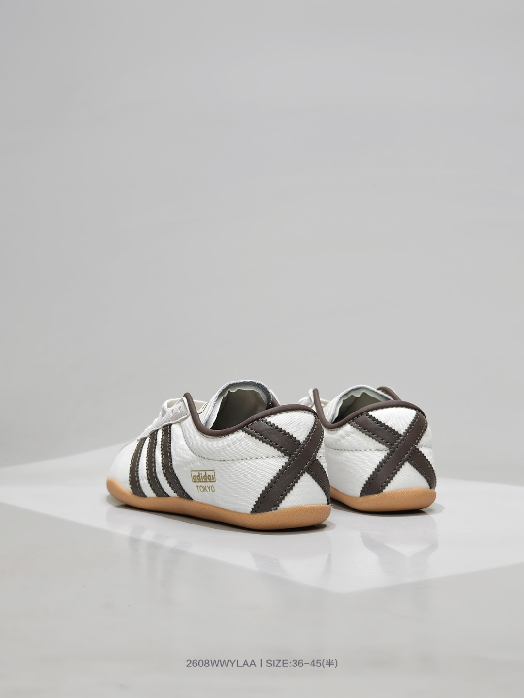 Adidas Tokyo W — White / Black / Gum view 3