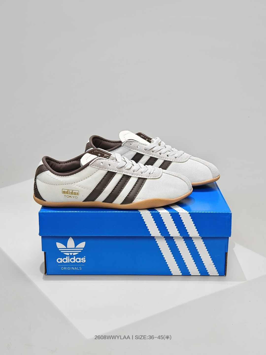 Adidas Tokyo W — White / Black / Gum view 6
