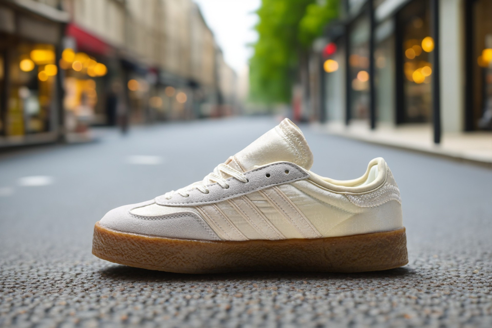 CLOT x Adidas Originals Gazelle — Cream / Off-White view 3