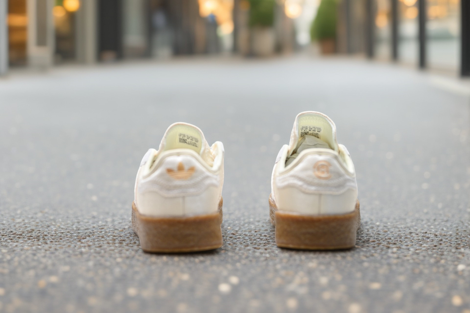 CLOT x Adidas Originals Gazelle — Cream / Off-White view 5