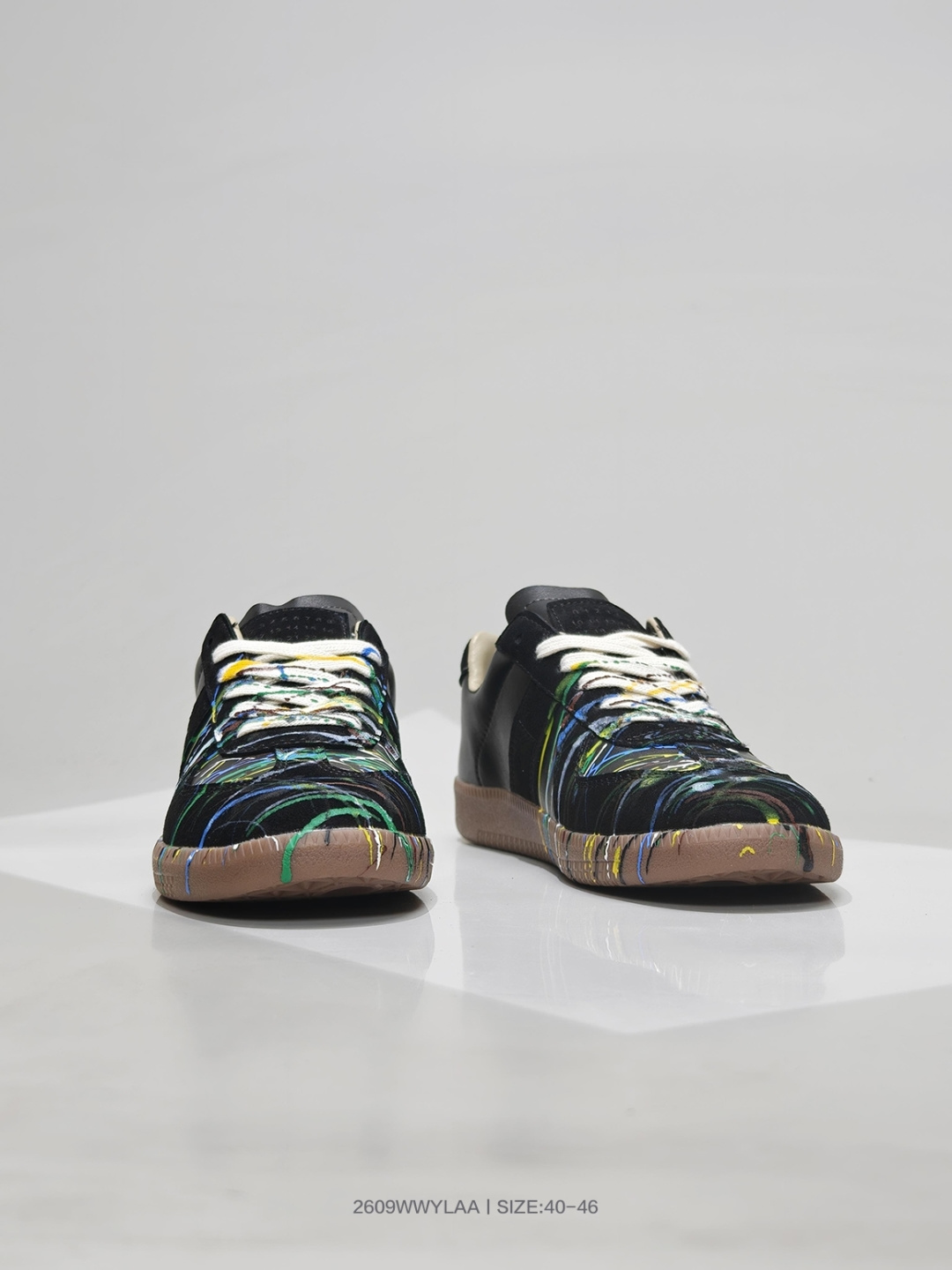 Maison Margiela Replica Paint-Splatter — Black Multicolour view 4