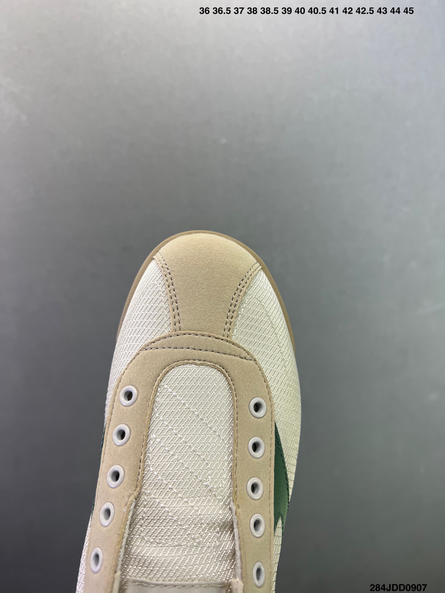 Mizuno Sportyle — Cream / Green view 5