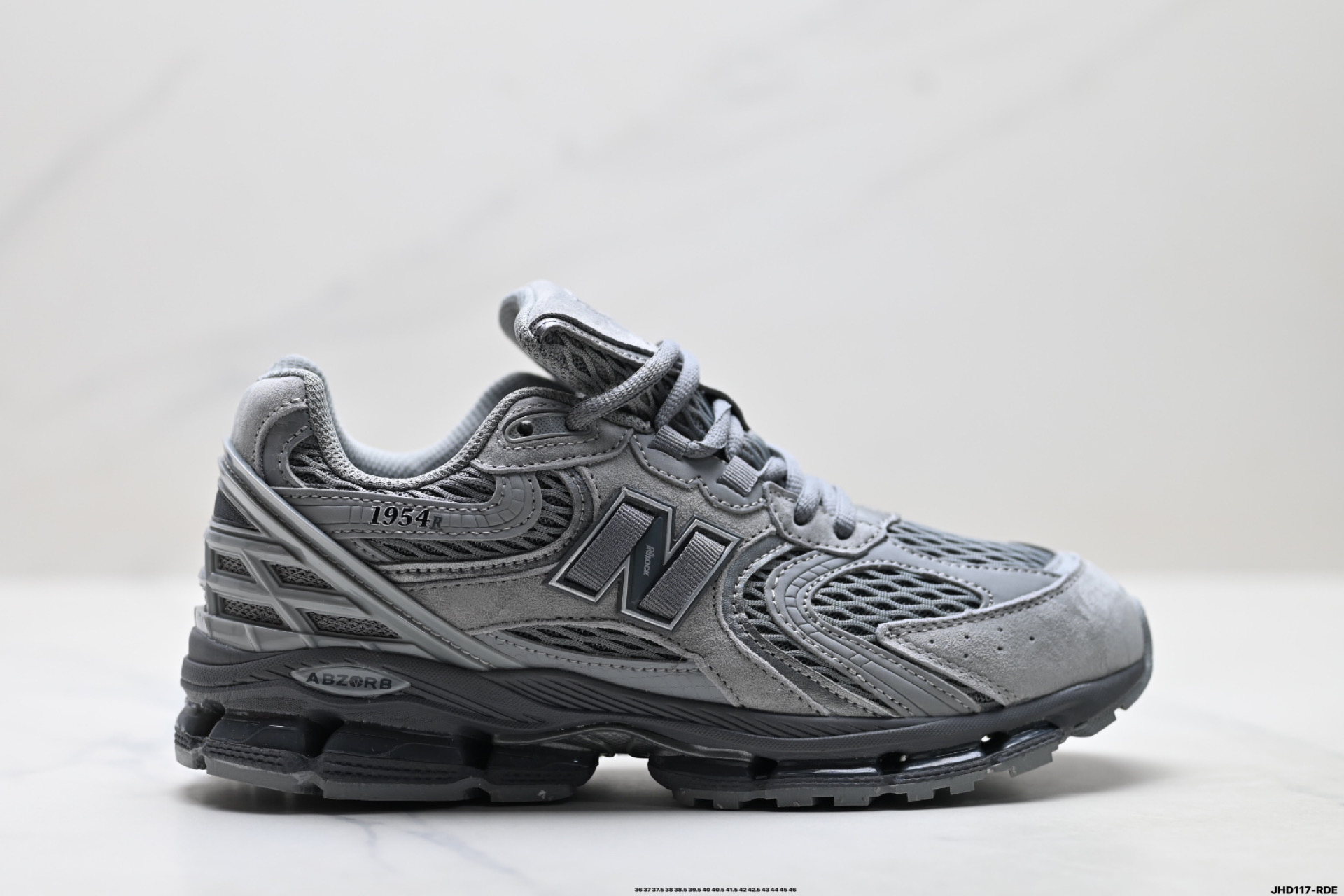 New Balance 1954R — Charcoal / Grey view 1
