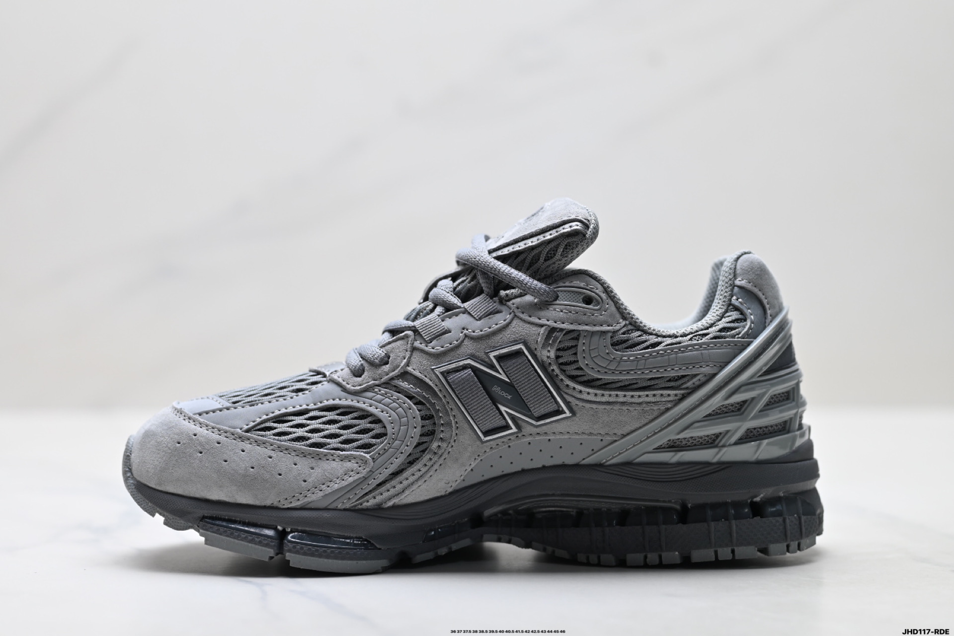 New Balance 1954R — Charcoal / Grey view 3