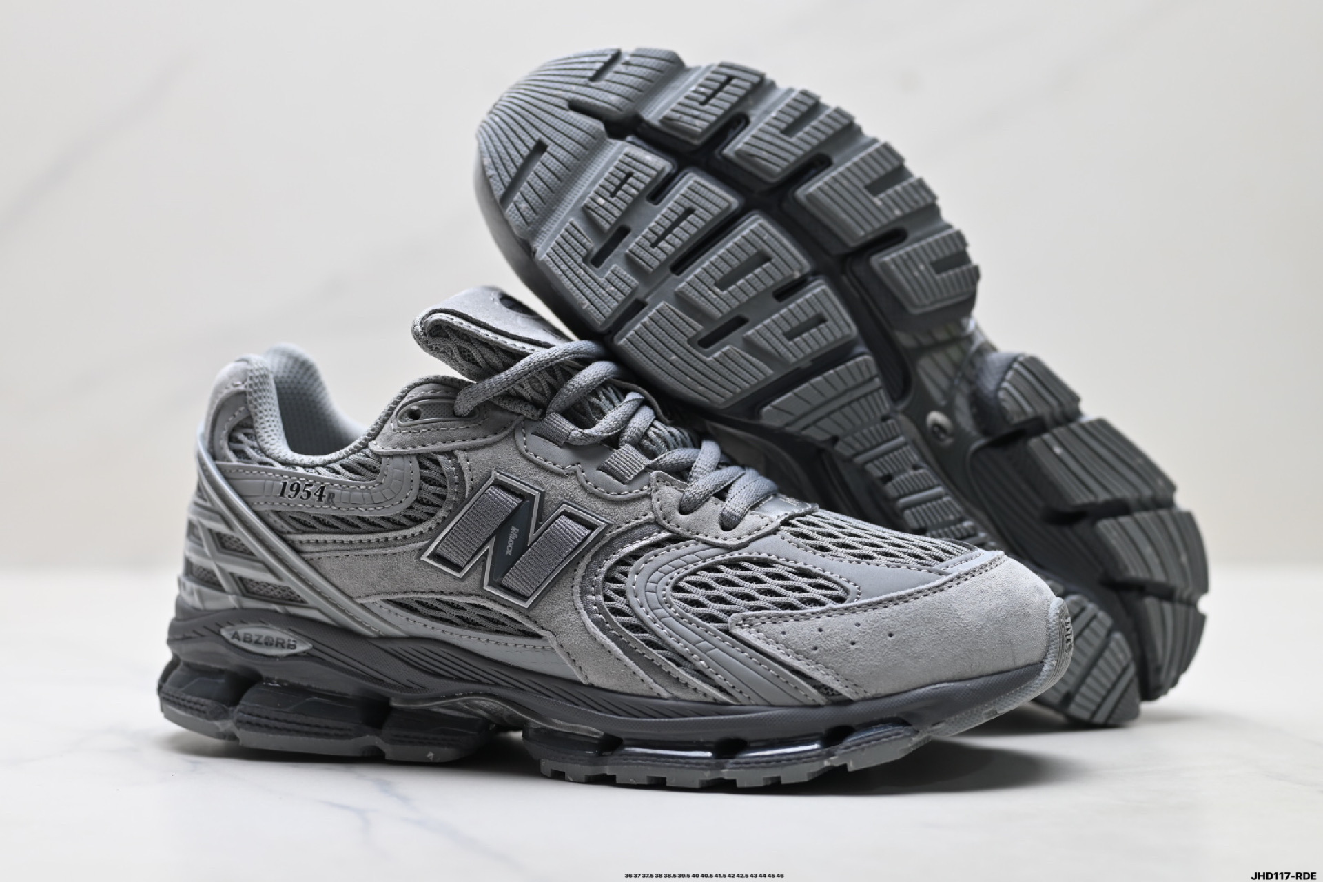 New Balance 1954R — Charcoal / Grey view 5