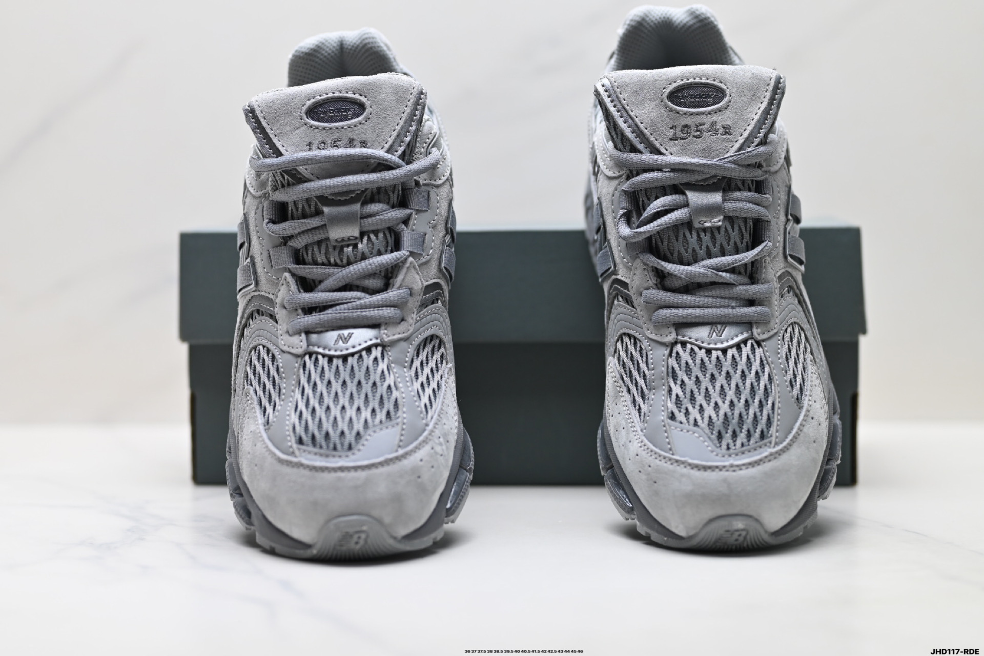 New Balance 1954R — Charcoal / Grey view 7