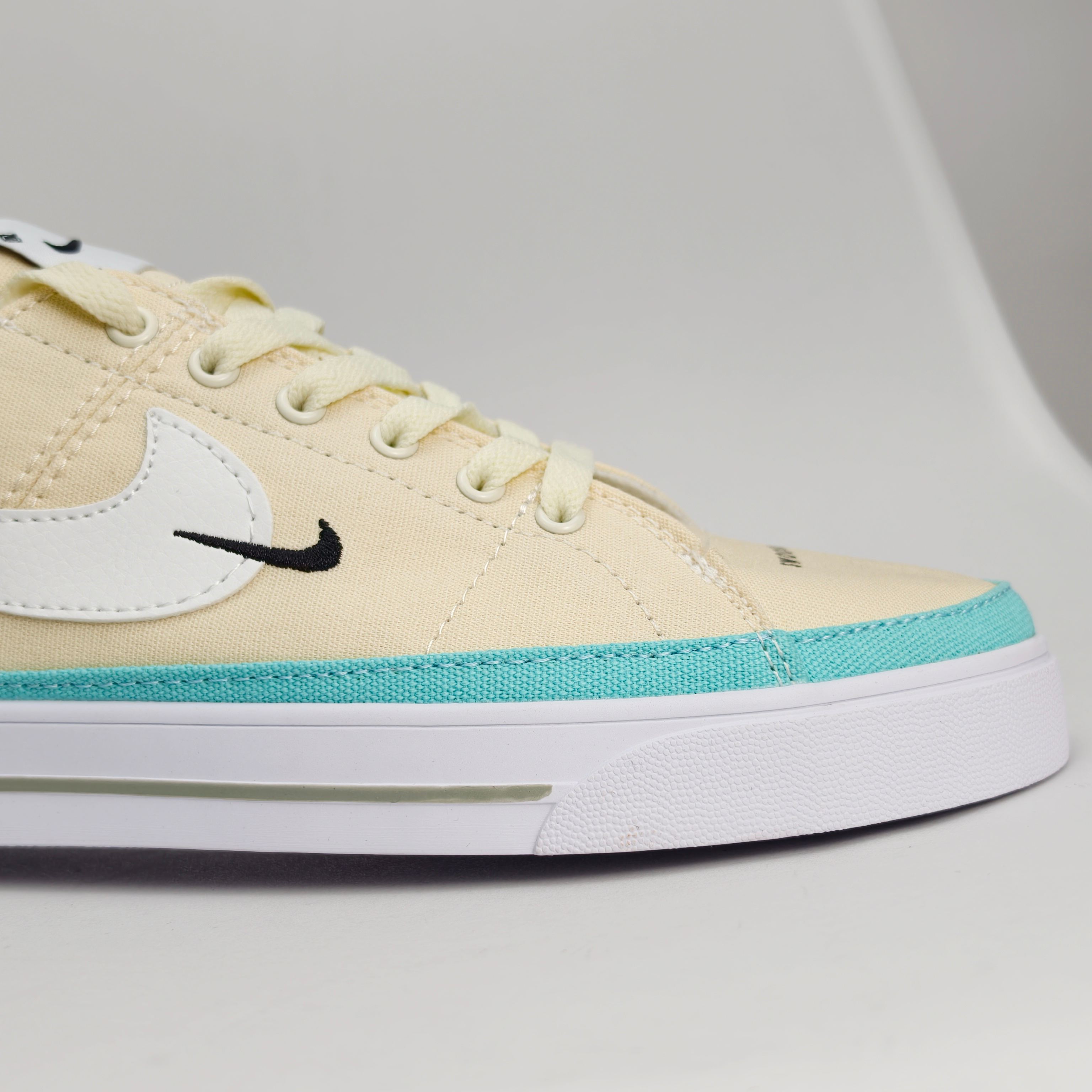 Nike Court Legacy — Sail / Mint / Orange view 9