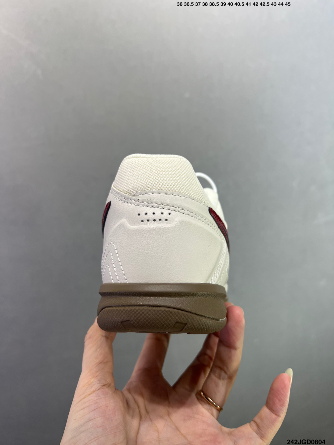 Nike Gato — White / Navy / Burgundy view 4