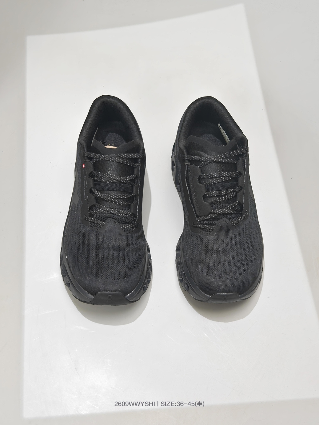 On Cloudmonster 3 — Black / Dark Grey view 5
